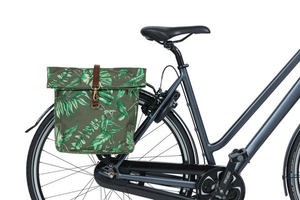 Basil Ever-Green - Fahrrad Doppeltasche - 28-32 liter - tymiangrün