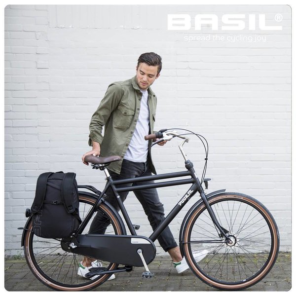Basil Flex - Fahrradrucksack - 17 Liter- schwarz
