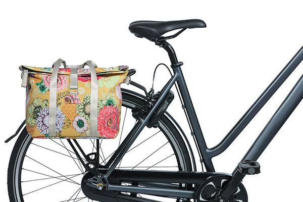 Basil Bloom Field - Fahrradhandtasche - 8-11 Liter - vorne/hinten - gelb